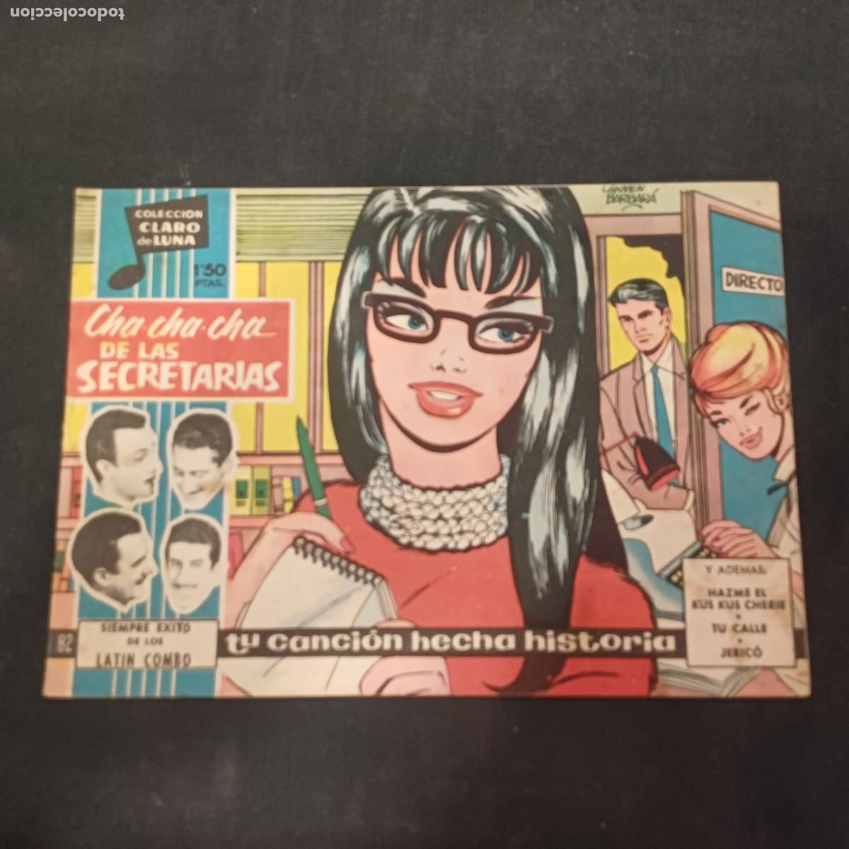 Tebeos: COLECCION CLARO DE LUNA/CHA CHA CHA DE LAS SECRETARIAS/LATIN COMBO/N&ordm;82.