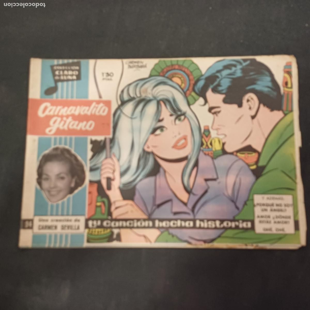 Tebeos: COLECCION CLARO DE LUNA/CARNAVALITO GITANO/CARMEN SEVILLA/N&ordm;94.