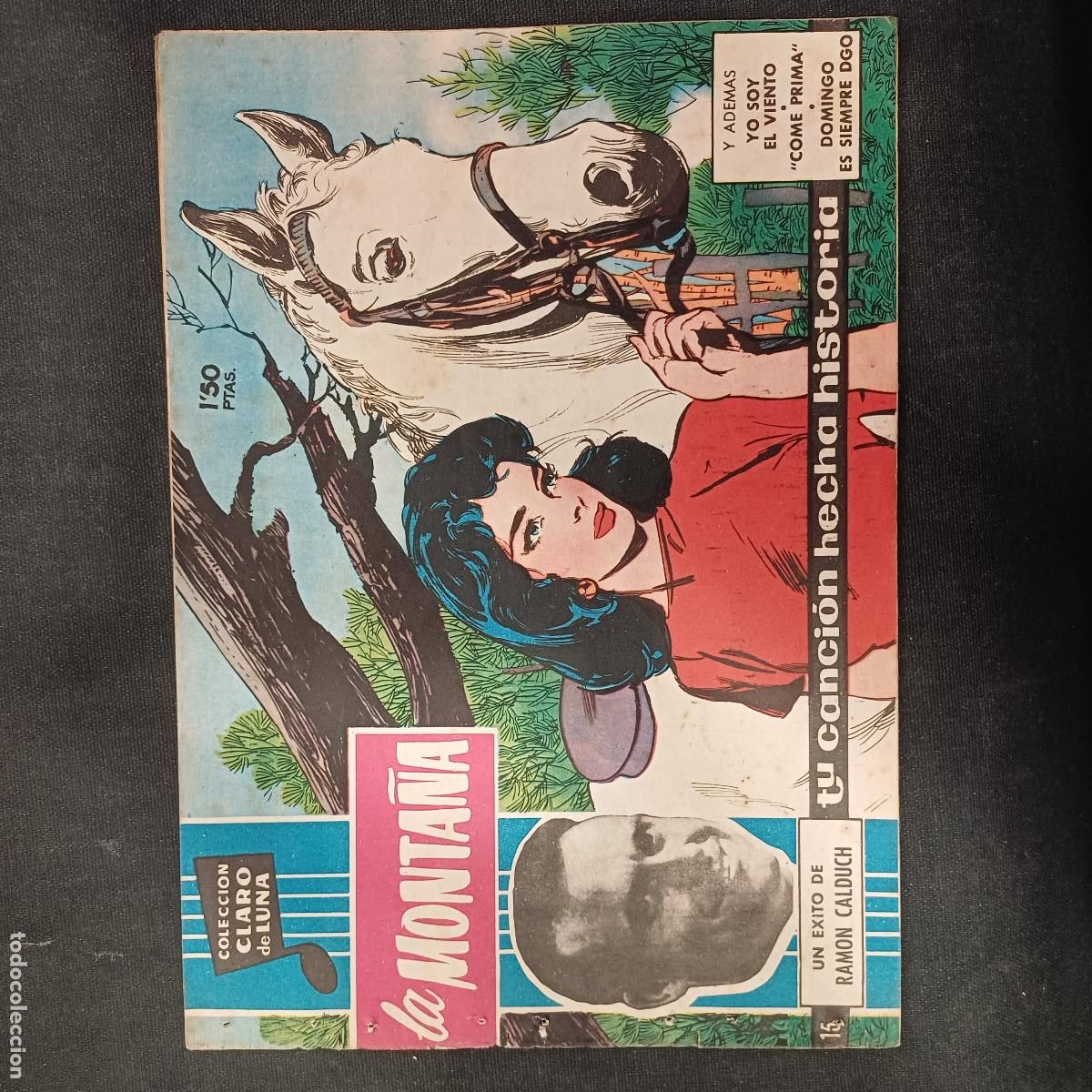 Tebeos: COLECCION CLARO DE LUNA/LA MONTA&Ntilde;A/RAMON CALDUCH/N&ordm;15.