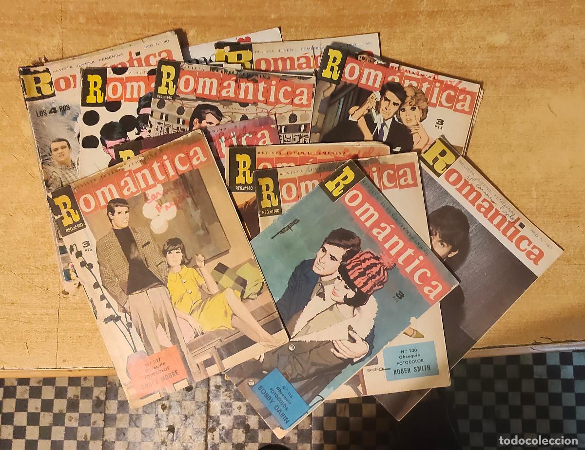 Tebeos: lote 11 revistas : Rom&aacute;ntica N&deg; 227. Los brincos - tu me dijiste adi&oacute;s. Angie Dickinson