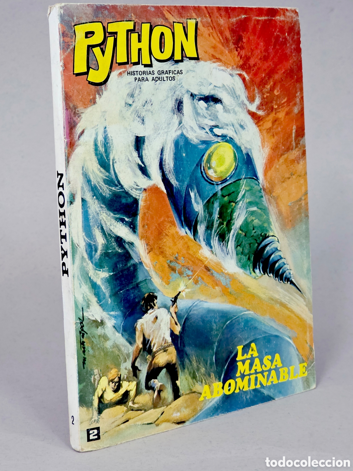 Tebeos: C&Oacute;MIC PYTHON 2 LA MASA ABOMINABLE IBERO MUNDIAL EDICIONES TACO NORMAL ESTADO