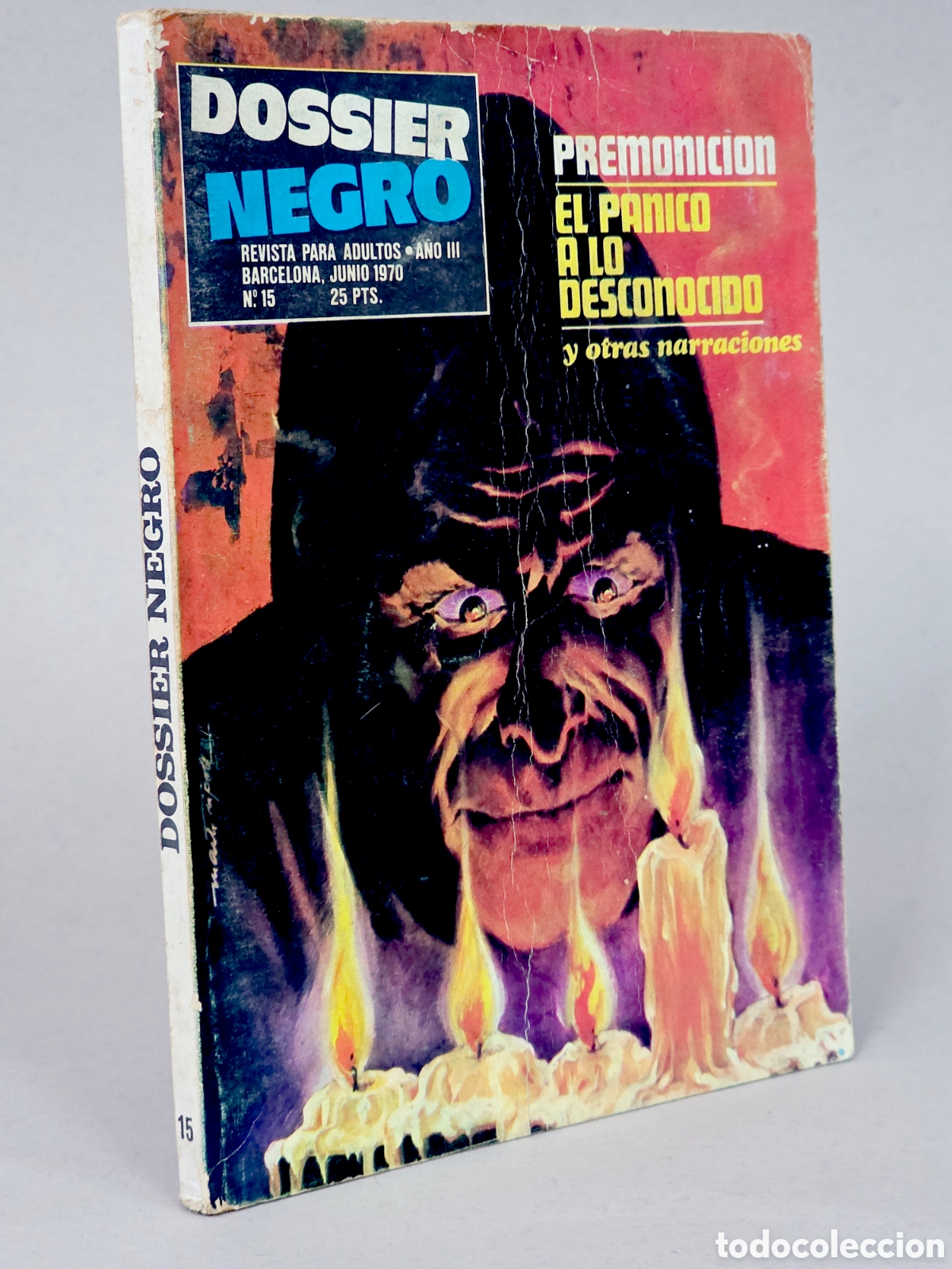 Livros de Banda Desenhada: C&Oacute;MIC DOSSIER NEGRO 15 PREMONICI&Oacute;N IBERO MUNDIAL EDICIONES TACO NORMAL ESTADO