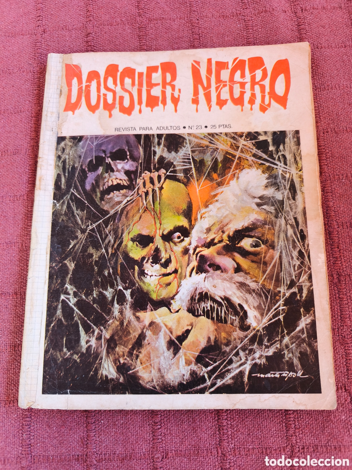 Tebeos: DOSSIER NEGRO 23 IBERO MUNDIAL 1971 ( DEFECTUOSO)