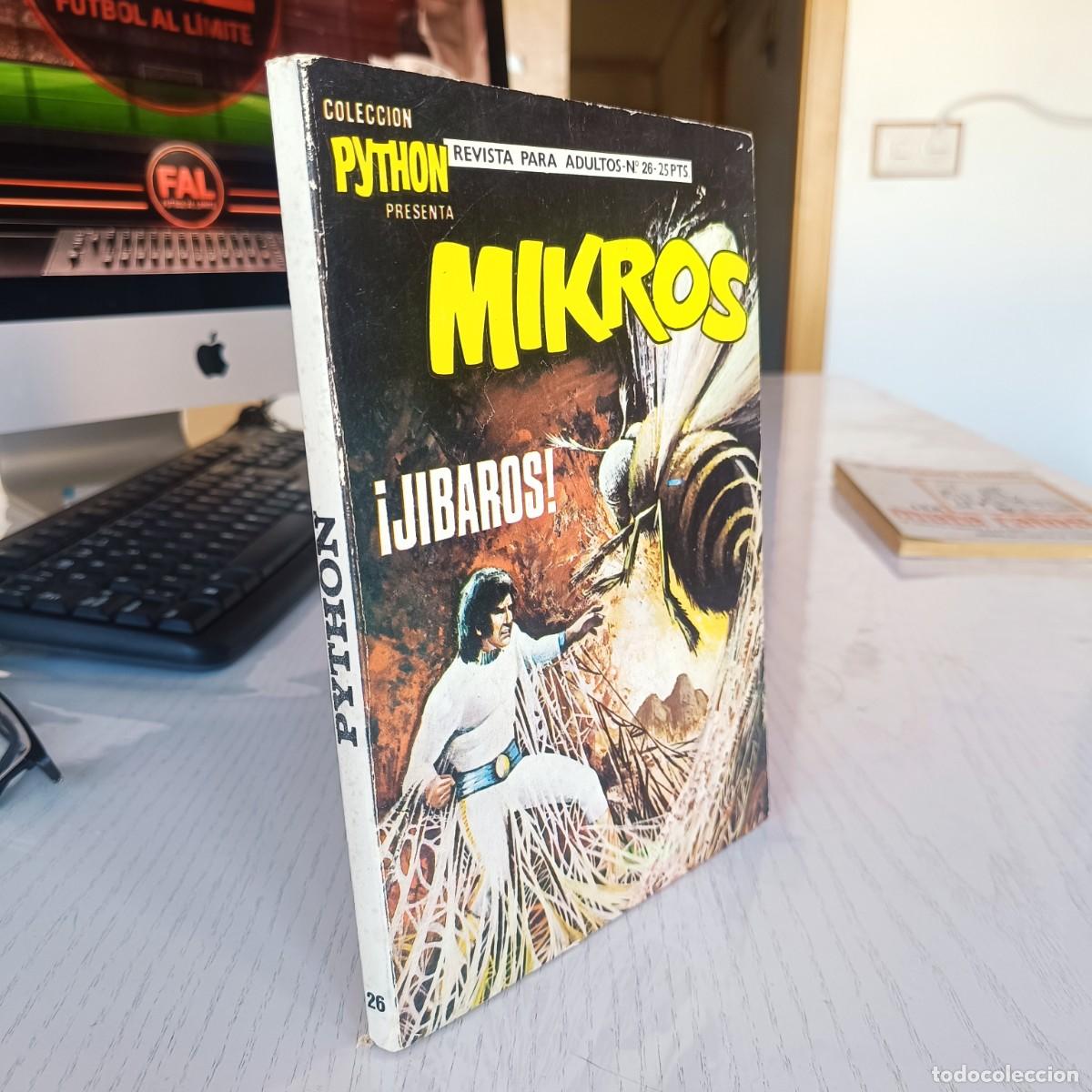 Tebeos: PYTHON MIKROS NUMERO 26 - TACO EXCELENTE VER FOTOS
