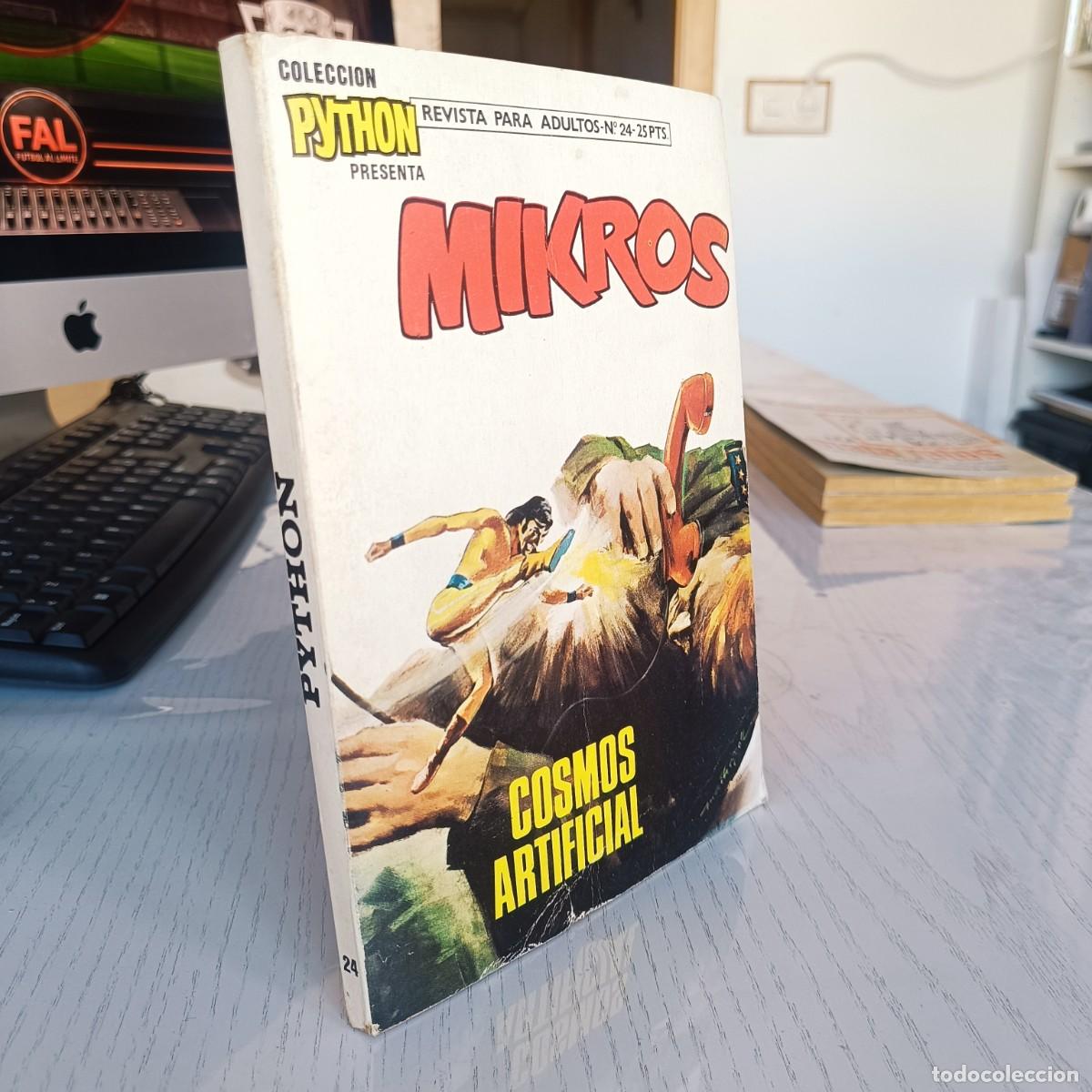 Tebeos: PYTHON MIKROS NUMERO 24 - TACO EXCELENTE VER FOTOS