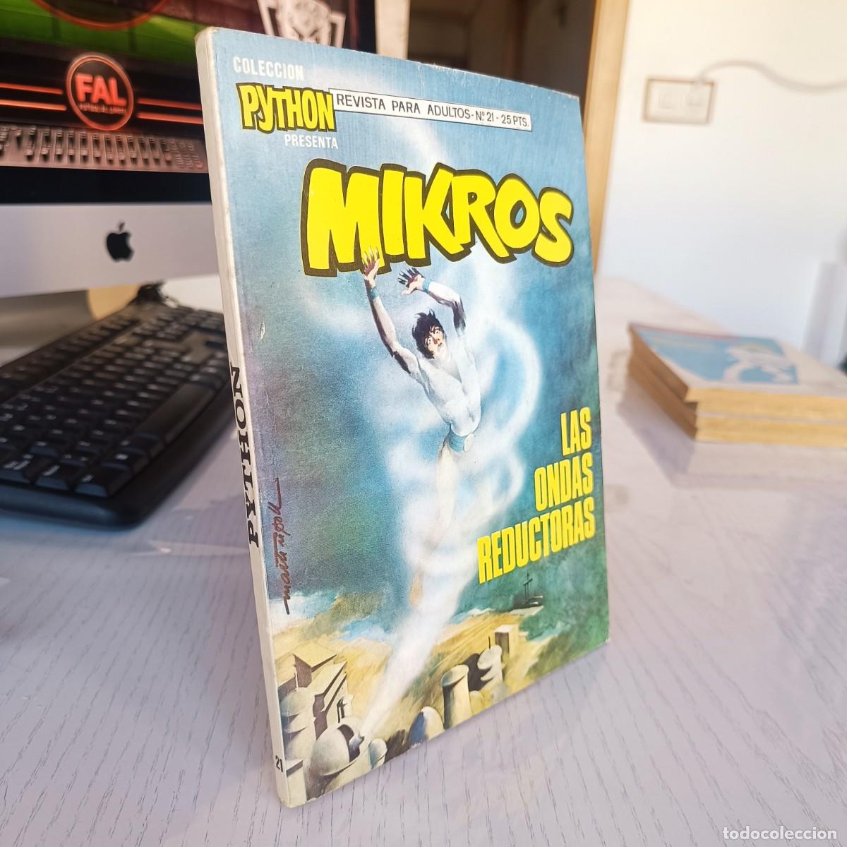 Tebeos: PYTHON MIKROS NUMERO 21 - TACO EXCELENTE VER FOTOS