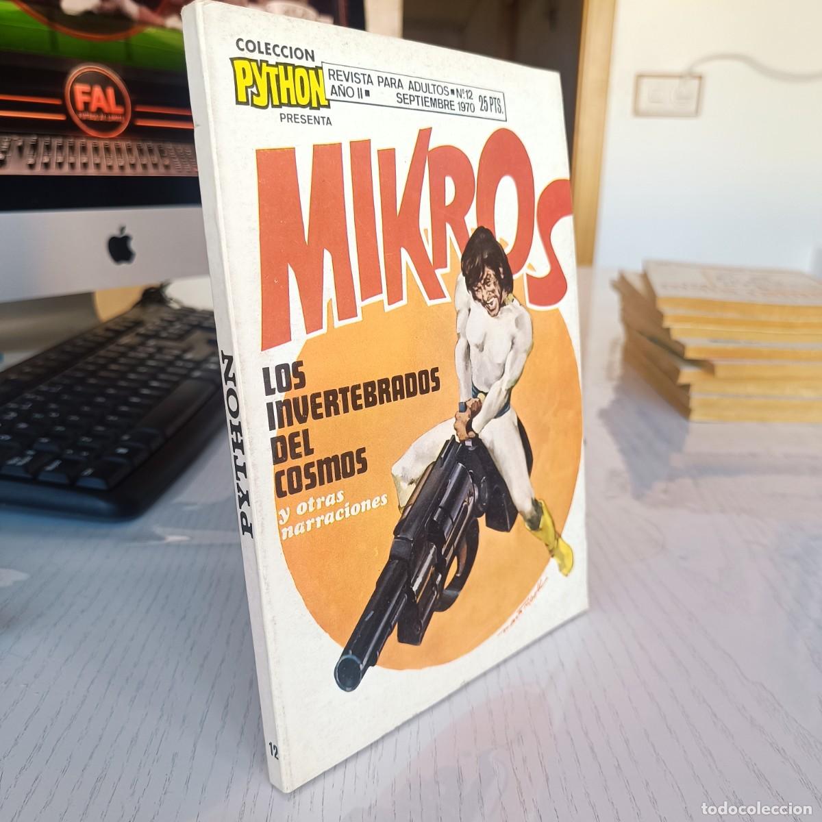 Tebeos: PYTHON MIKROS NUMERO 12 - TACO EXCELENTE VER FOTOS