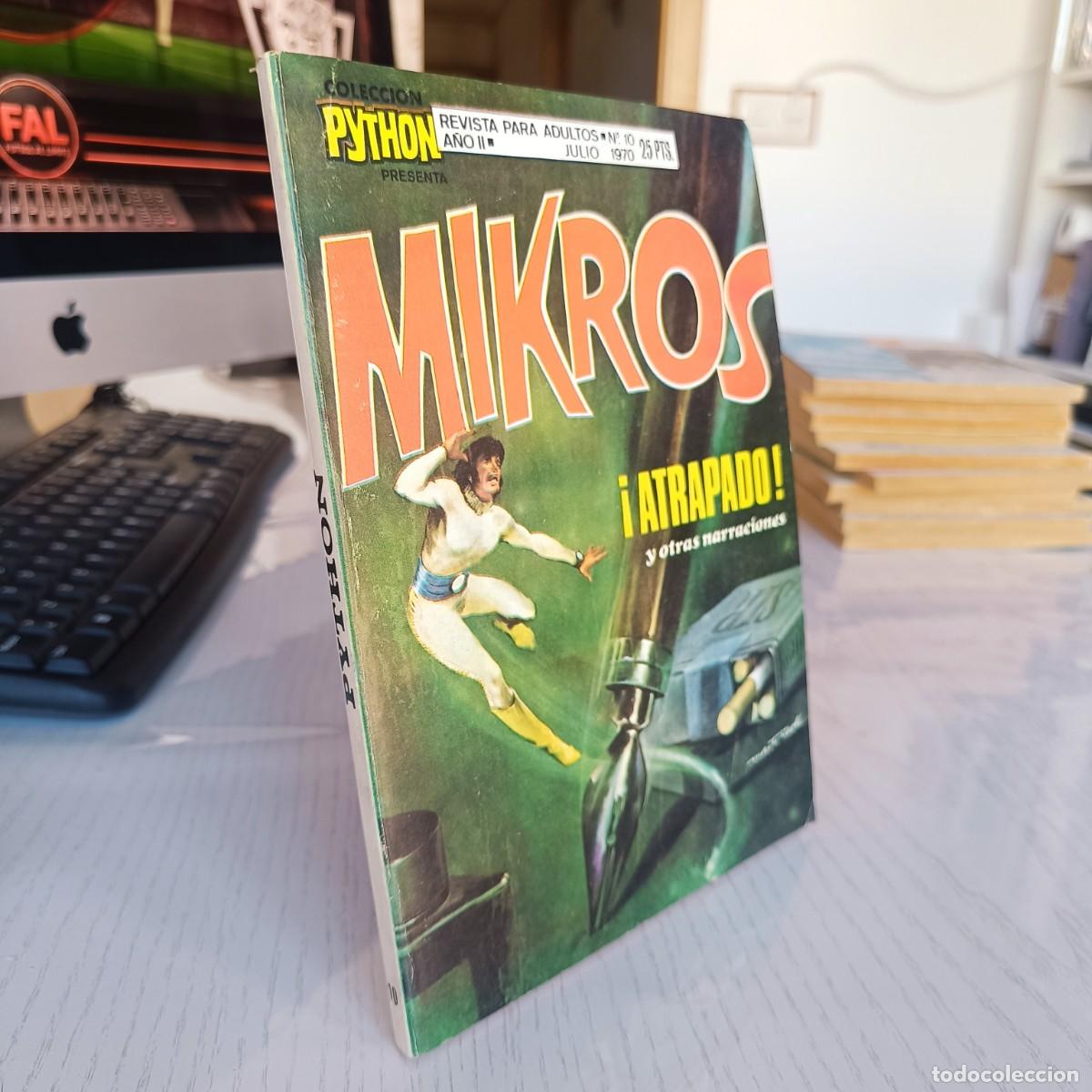 Tebeos: PYTHON MIKROS NUMERO 10 - TACO EXCELENTE VER FOTOS