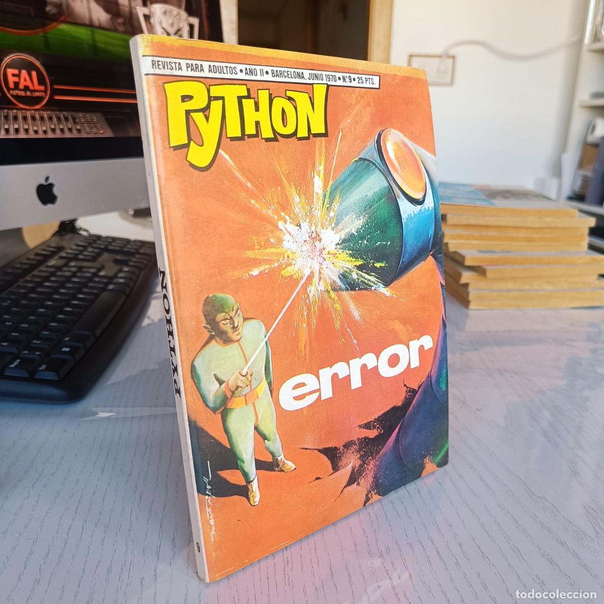 Tebeos: PYTHON NUMERO 9 - TACO EXCELENTE VER FOTOS