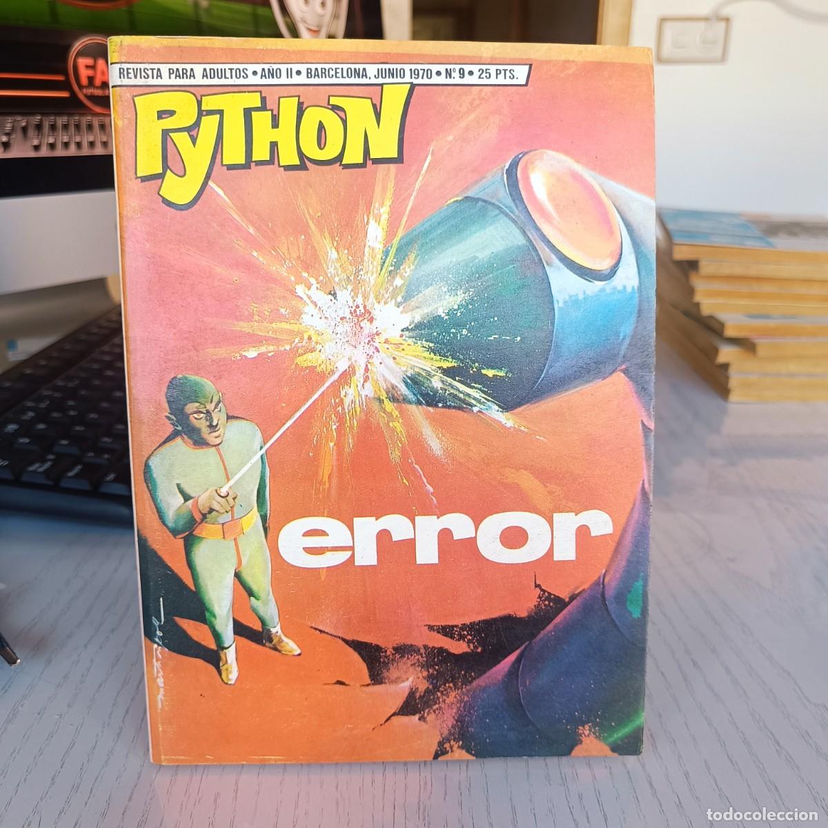 Tebeos: PYTHON NUMERO 9 - TACO EXCELENTE VER FOTOS - Foto 2