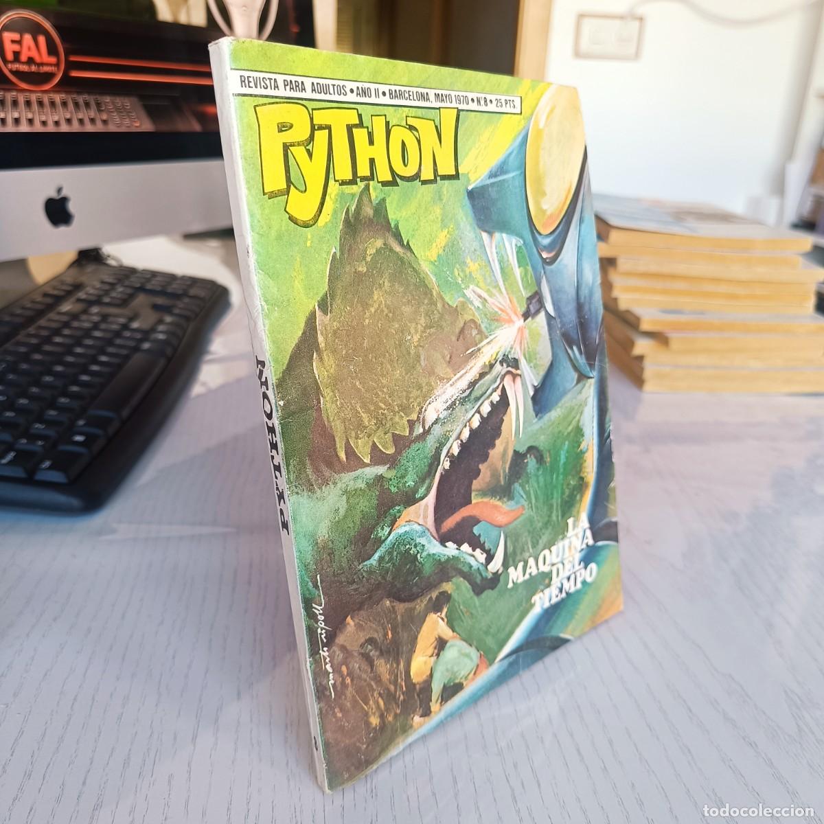 Tebeos: PYTHON NUMERO 8 - TACO EXCELENTE VER FOTOS