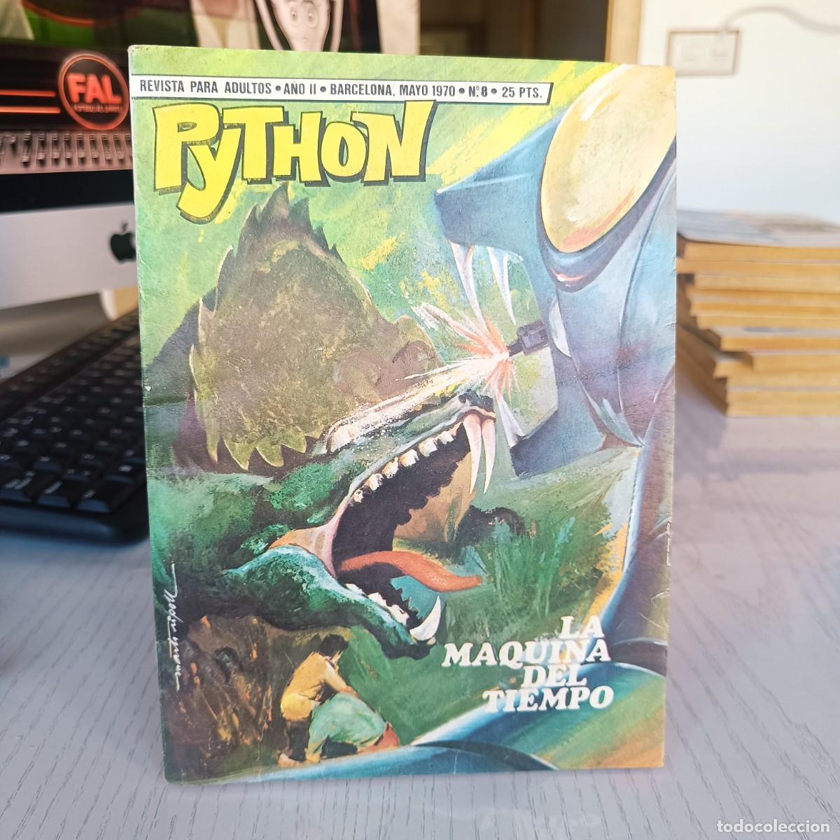 Tebeos: PYTHON NUMERO 8 - TACO EXCELENTE VER FOTOS - Foto 2