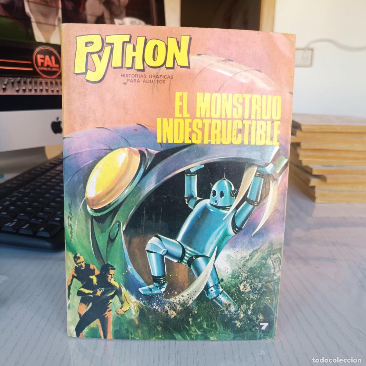 Tebeos: PYTHON NUMERO 7 - TACO EXCELENTE VER FOTOS - Foto 2