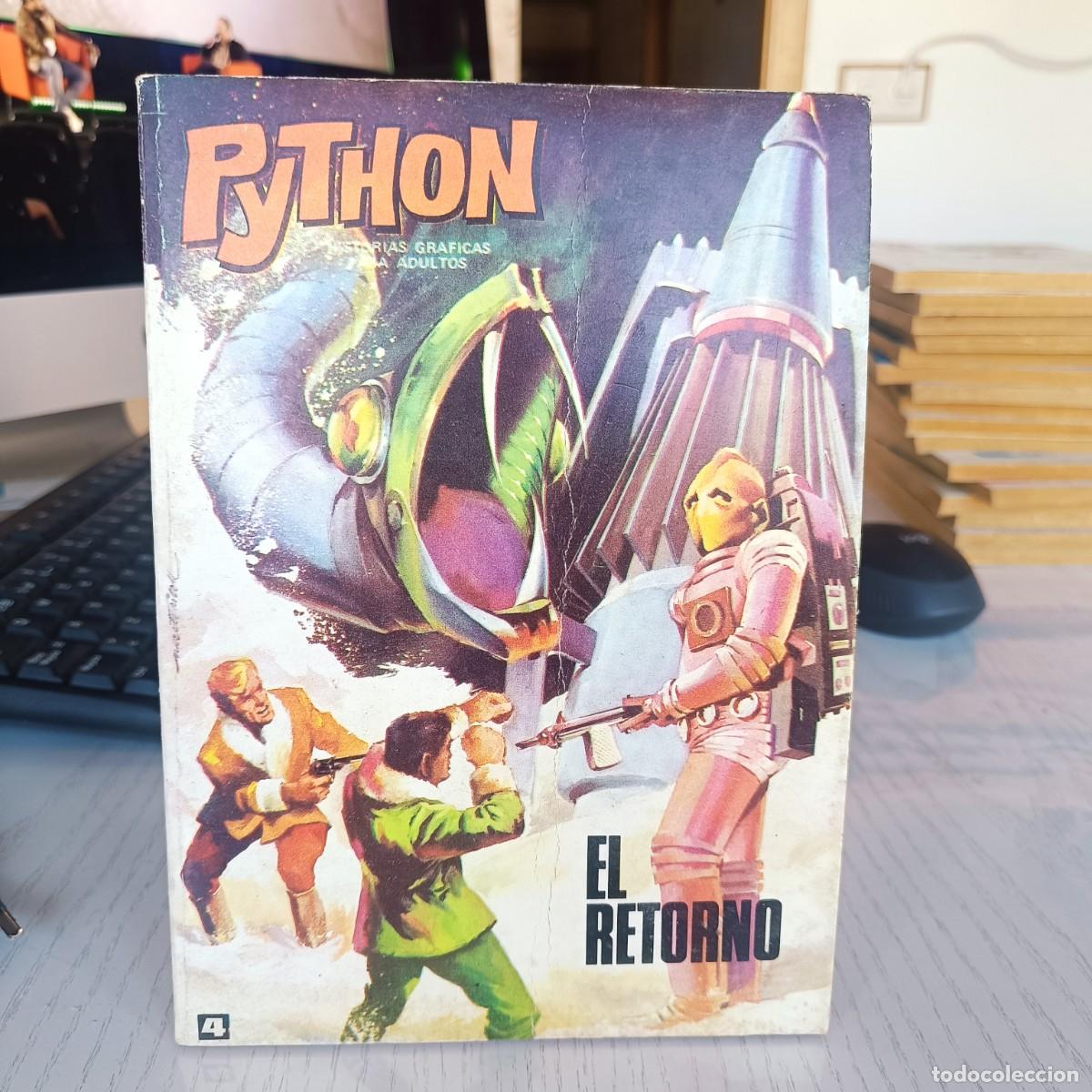 Tebeos: PYTHON NUMERO 4 - TACO EXCELENTE VER FOTOS - Foto 2