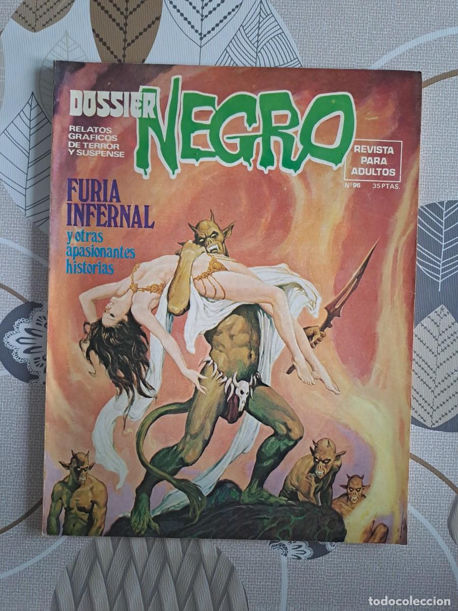 Tebeos: Dossier negro 96, Ibero mundial en muy buen estado Bolsa DA