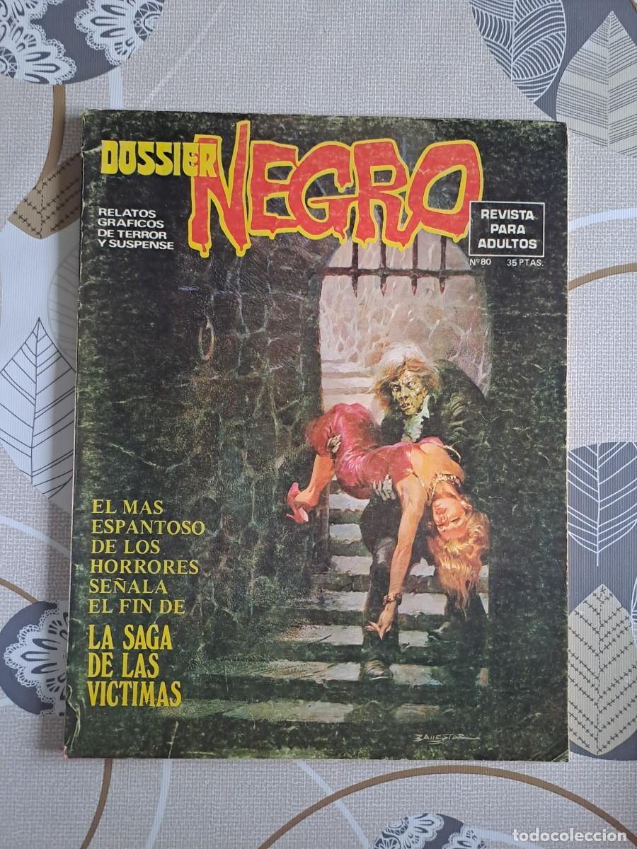 Tebeos: Dossier negro 80, Ibero mundial en buen estado Bolsa DA