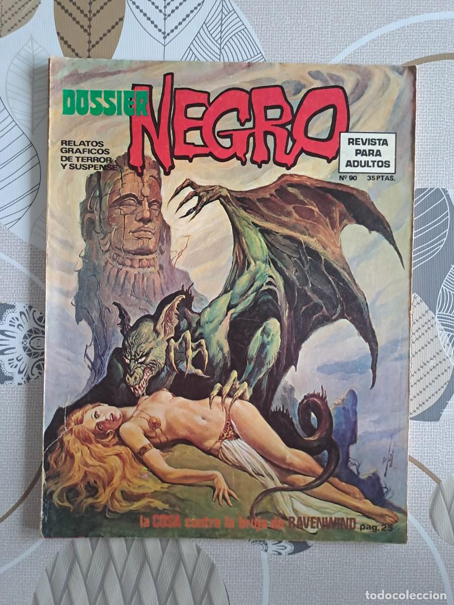 Tebeos: Dossier negro 90, Ibero mundial en buen estado Bolsa DA