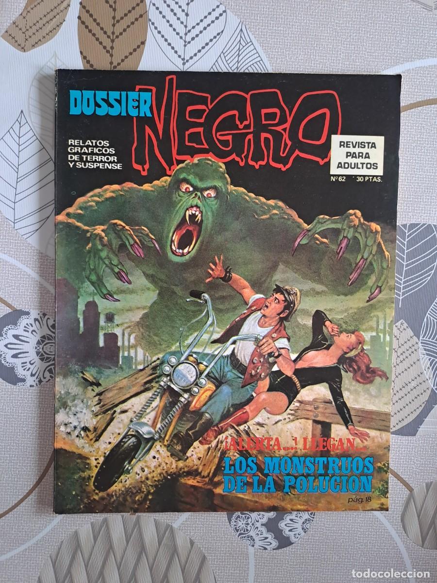 Tebeos: Dossier negro 62, Ibero mundial en muy buen estado Bolsa DA