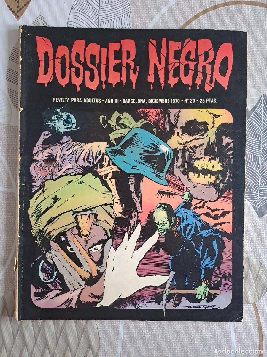 Tebeos: Dossier negro 20, Ibero mundial en buen estado Bolsa DA