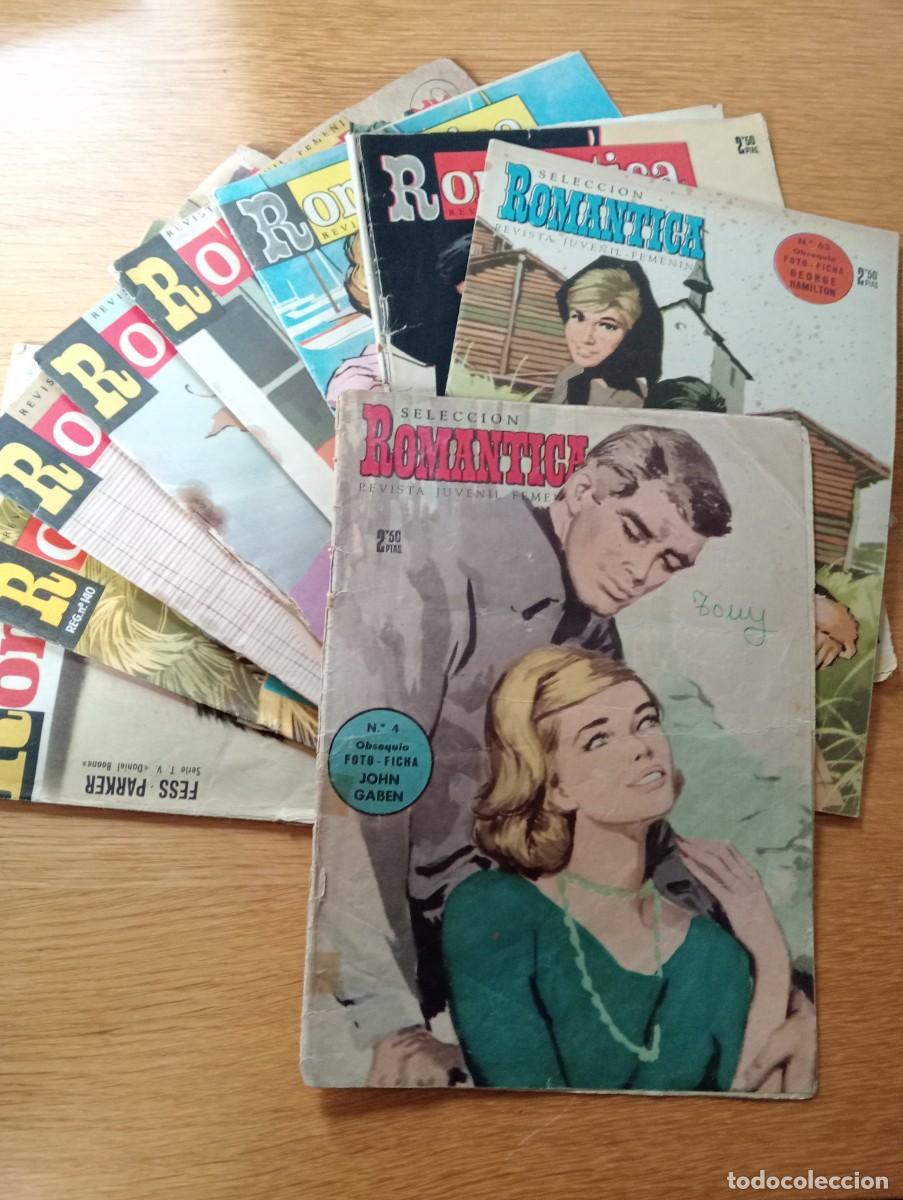 Comics: LOTE CON 12 EJEMPLARES DE ROM&Aacute;NTICA (DE 390). GRAPA. IBERO MUNDIAL. 1961 &ndash; 66.