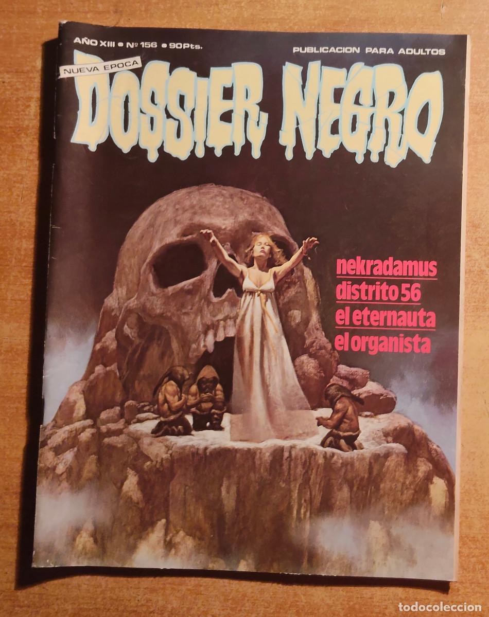 Tebeos: DOSSIER NEGRO -- NEKRADAMUS / DISTRITO 56 / EL ETERNAUTA / EL ORGANISTA