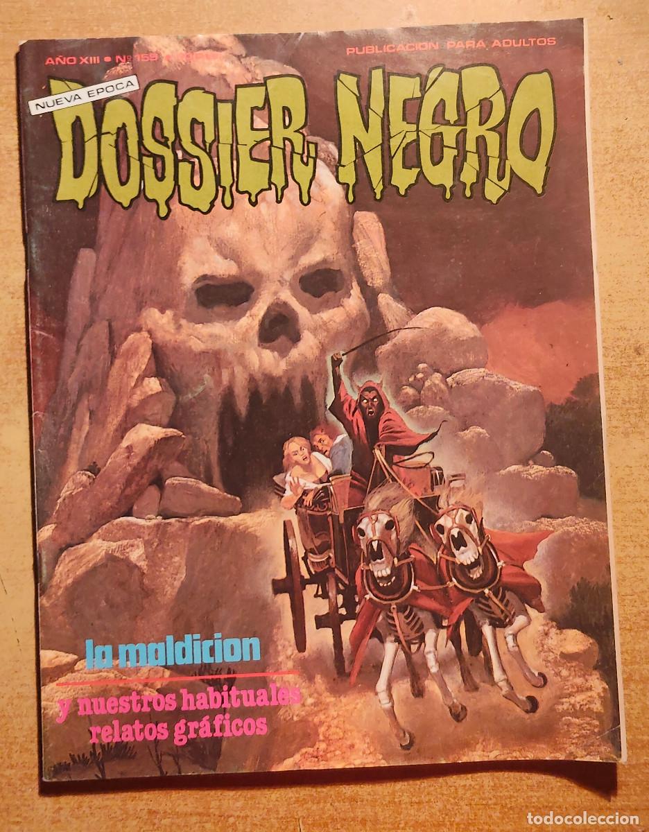 Tebeos: DOSSIER NEGRO - N&ordm; 159 ( TEBEO DE TERROR ) - buen estado - nueva epoca