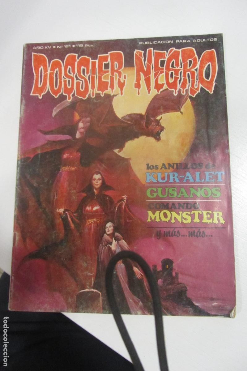 Tebeos: DOSSIER NEGRO N&ordm; 181 - IBERO MUNDIAL DE EDICIONES IMDE DELTA GIESA 1984 ARX31
