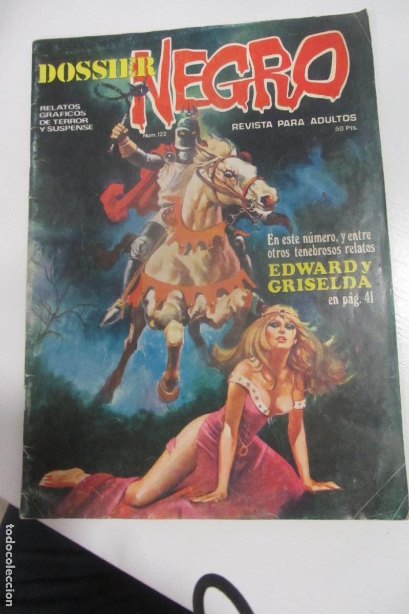 Tebeos: DOSSIER NEGRO N&ordm; 122 : EL AMANECER DE LOS VAMPIROS IBERO MUNDIAL ARX326