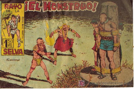 Tebeos: RAYO DE LA SELVA (MAGA) ORIGINALES 1960 LOTE - Foto 2