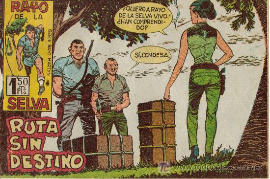 Tebeos: RAYO DE LA SELVA (MAGA) ORIGINALES 1960 LOTE - Foto 4
