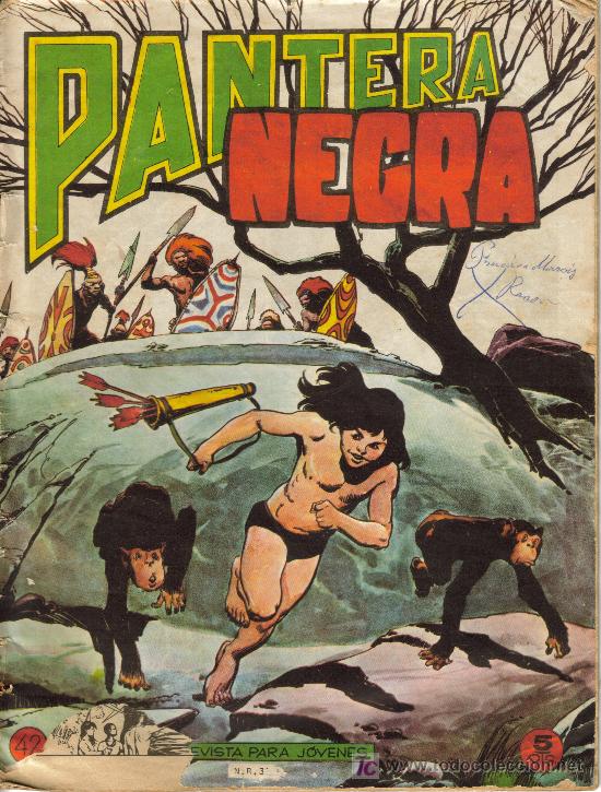 Tebeos: PANTERA NEGRA REVISTA ( MAGA ) ORIGINALES 1962 Nº. 42 - Foto 1 - 26799232