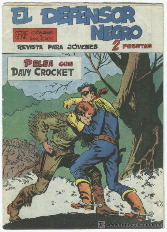 Tebeos: EL DEFENSOR NEGRO ORIGINAL N&ordm; 10 - Foto 1