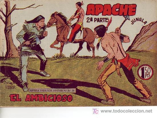 Tebeos: Comic  APACHE 2&ordm; parte - Original del a&ntilde;o 1958  II-53 - Foto 1