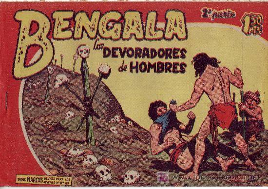 Tebeos: Comic del A&ntilde;o 1959 BENGALA 2&ordf;parte  II-15 - Foto 1