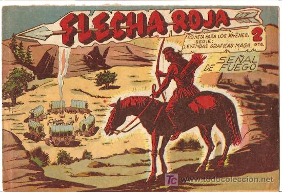 Tebeos: FLECHA ROJA ORIGINAL 39 MUY BIEN - Foto 1