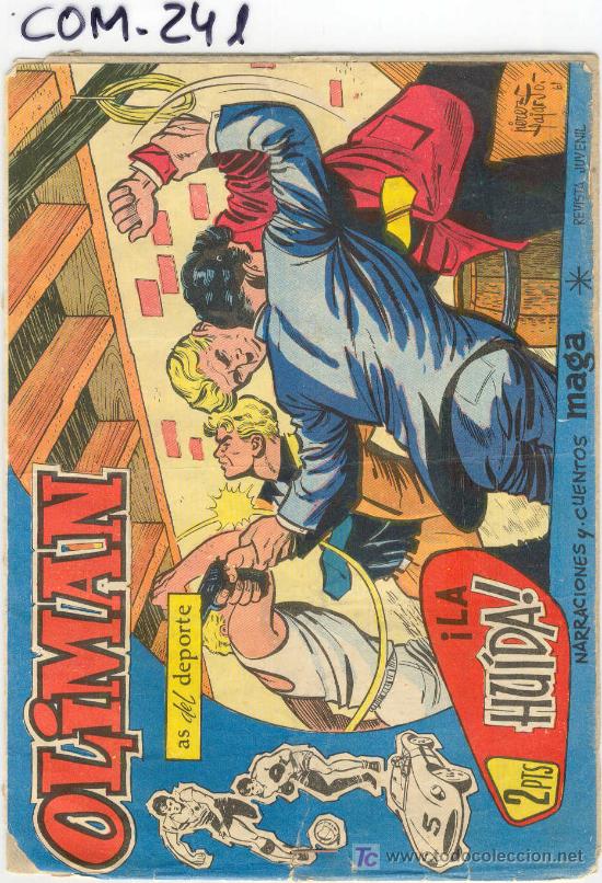 Tebeos: (COM-241)COMIC OLIMAN LA HUIDA - Foto 1