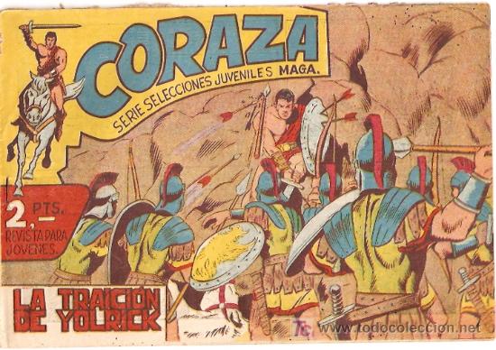 Tebeos: CORAZA  N&ordm;  49.   ORIGINAL.  EDITORIAL MAGA. - Foto 1