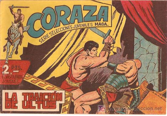 Tebeos: CORAZA N&ordm; 37. ORIGINAL. EDITORIAL MAGA. - Foto 1
