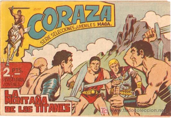 Tebeos: CORAZA  N&ordm;  34.   ORIGINAL.  EDITORIAL MAGA. - Foto 1