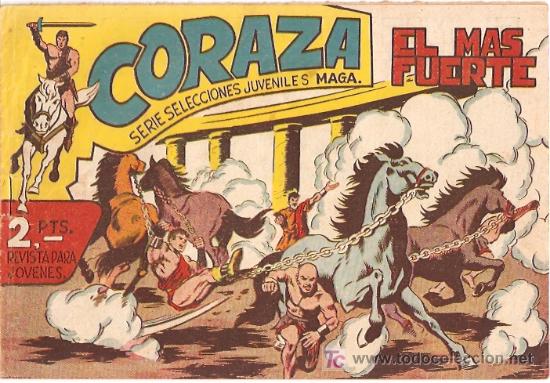 Tebeos: CORAZA  N&ordm;  31.   ORIGINAL.  EDITORIAL MAGA. - Foto 1