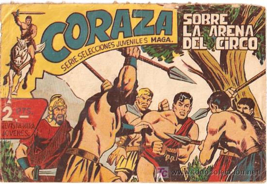 Tebeos: CORAZA  N&ordm;  23.   ORIGINAL.  EDITORIAL MAGA. - Foto 1