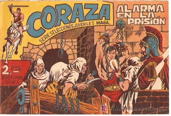 Tebeos: CORAZA  N&ordm;  17.   ORIGINAL.  EDITORIAL MAGA. - Foto 1