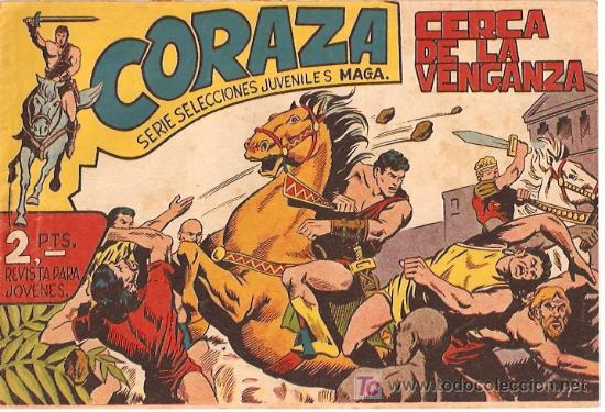 Tebeos: CORAZA  N&ordm;  15.   ORIGINAL.  EDITORIAL MAGA. - Foto 1
