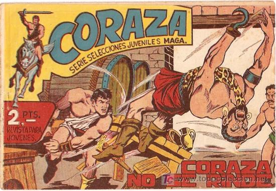 Tebeos: CORAZA  N&ordm;  5.   ORIGINAL.  EDITORIAL MAGA. - Foto 1