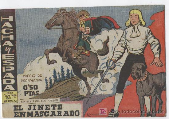 Tebeos: HACHA Y ESPADA N&ordm; 1 IMPECABLE, SIN CIRCULAR - Foto 1