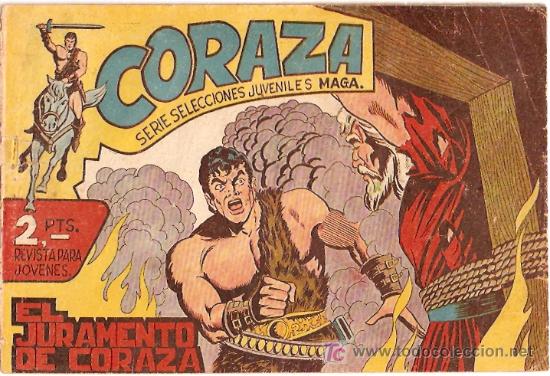 Tebeos: CORAZA  N&ordm;  2.   ORIGINAL.  EDITORIAL MAGA. - Foto 1