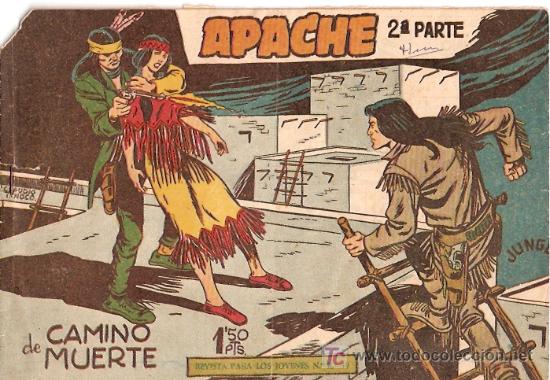 Tebeos: APACHE  2&ordf;.  N&ordm; 12.  ORIGINAL. EDITORIAL MAGA. - Foto 1