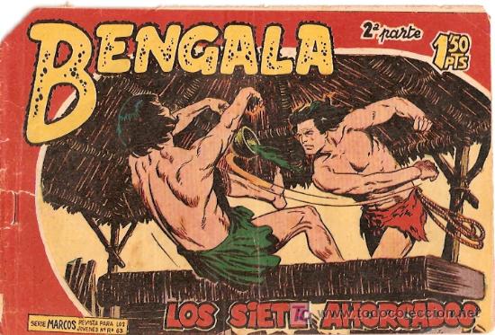 Tebeos: BENGALA 2&ordf;.  N&ordm; 19.  ORIGINAL. EDITORIAL MAGA. - Foto 1