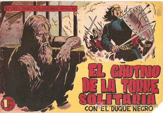 Tebeos: EL DUQUE NEGRO.  N&ordm; 2.  ORIGINAL. EDITORIAL MAGA. - Foto 1