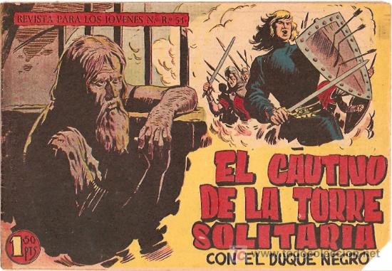 Tebeos: EL DUQUE NEGRO.  N&ordm; 2.  ORIGINAL. EDITORIAL MAGA. - Foto 1